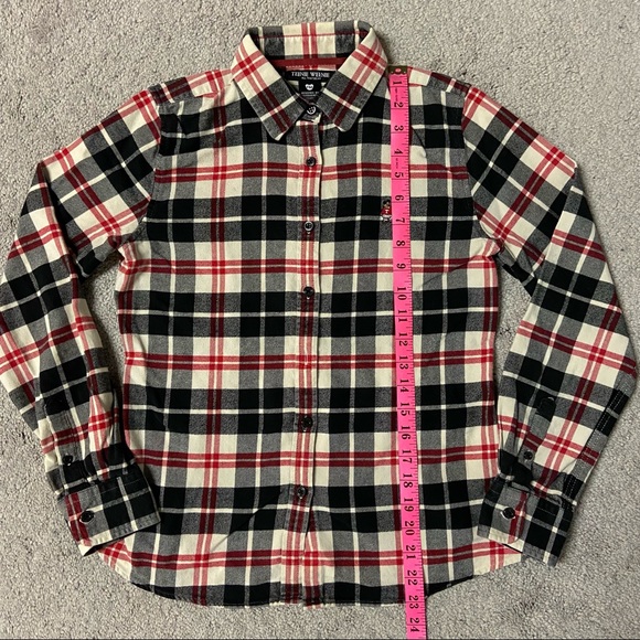 TEENIE WEENIE Plaid Button Down Shirt Women’s Size M - Picture 7 of 7